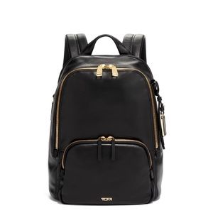 TUMI VOYAGEUR Hannah Backpack in Black Leather